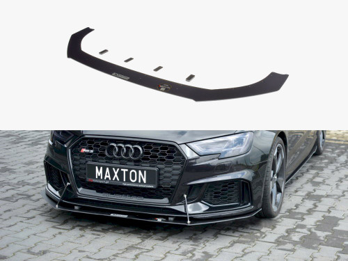 Maxton Front Racing Splitter V.1 Audi RS3 8V Facelift Sportback (2017-20)