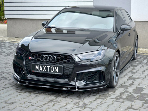 Maxton Front Racing Splitter V.1 Audi RS3 8V Facelift Sportback (2017-20) Maxton Front Racing Splitter V.1 Audi RS3 8V Facelift Sportback (2017-20)