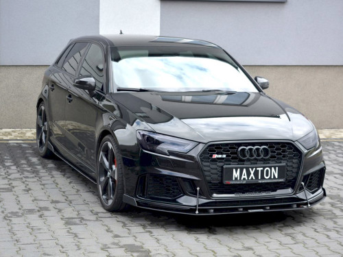 Maxton Front Racing Splitter V.2 Audi RS3 8V Facelift Sportback (2017-20) Maxton Front Racing Splitter V.2 Audi RS3 8V Facelift Sportback (2017-20)