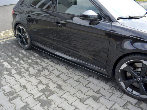 Maxton Racing Side Skirts Diffusers V.1 Audi RS3 8V Facelift Sportback (2017-20)