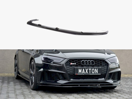 Maxton Front Splitter V.1 Audi RS3 8V Facelift Sportback (2017 - 20) Maxton Front Splitter V.1 Audi RS3 8V Facelift Sportback (2017 - 20)