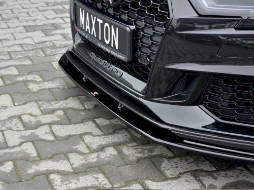 Maxton Front Splitter V.1 Audi RS3 8V Facelift Sportback (2017 - 20)