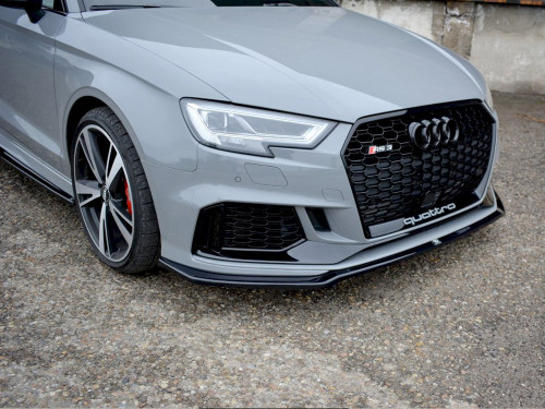 Maxton Front Splitter V.2 Audi RS3 8V Facelift Sedan (2017-2020) Maxton Front Splitter V.2 Audi RS3 8V Facelift Sedan (2017-2020)