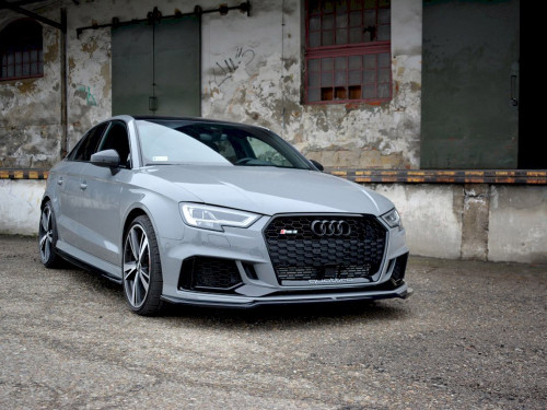 Maxton Front Splitter V.2 Audi RS3 8V Facelift Sedan (2017-2020) Maxton Front Splitter V.2 Audi RS3 8V Facelift Sedan (2017-2020)