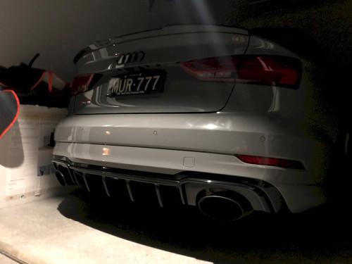 Maxton Rear Diffuser Audi RS3 8V Facelift Sedan (2017-2020) Maxton Rear Diffuser Audi RS3 8V Facelift Sedan (2017-2020)