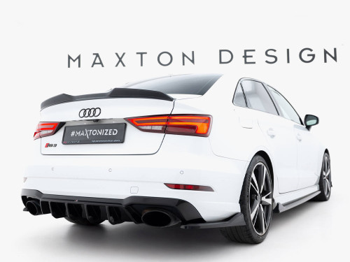 Maxton Rear Side Splitters V.5 Audi RS3 Sedan 8V Facelift