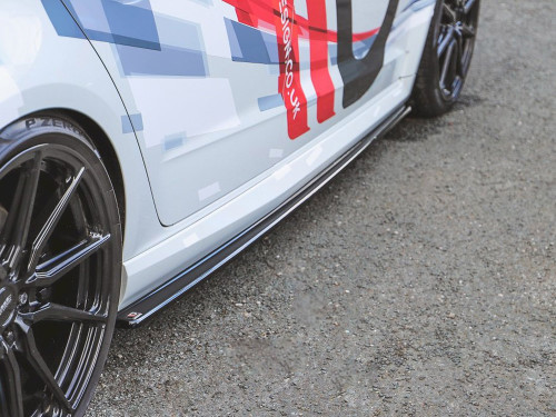Maxton Side Skirts Diffusers Audi RS3 8V Facelift Sportback (2017-2020)