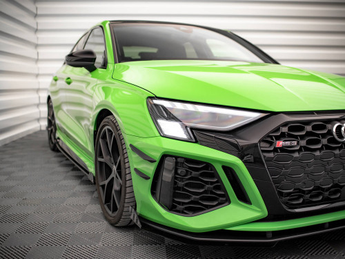Maxton Front Bumper Wings (Canards) Audi RS3 8Y