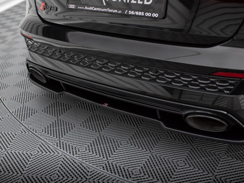 Maxton Central Rear Splitter Audi RS3 Sportback 8Y Maxton Central Rear Splitter Audi RS3 Sportback 8Y