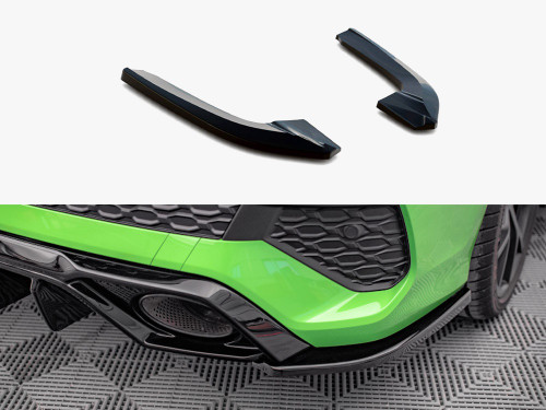 Maxton Rear Side Splitters Audi RS3 Sedan 8Y