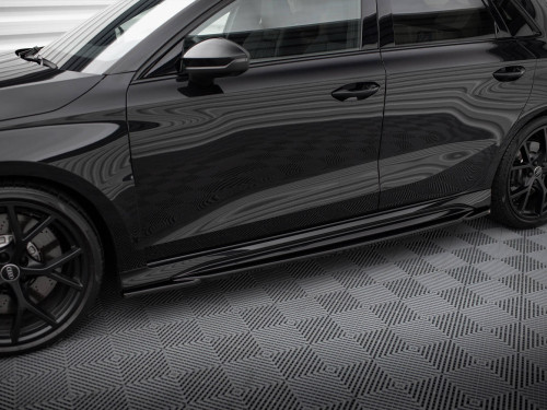 Maxton Side Skirts Diffusers Audi RS3 8Y Maxton Side Skirts Diffusers Audi RS3 8Y