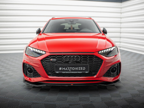 Maxton Front Splitter V.1 Audi RS4 B9 Facelift Maxton Front Splitter V.1 Audi RS4 B9 Facelift