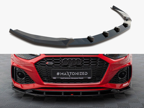 Maxton Front Splitter V.2 Audi RS4 B9 Facelift Maxton Front Splitter V.2 Audi RS4 B9 Facelift