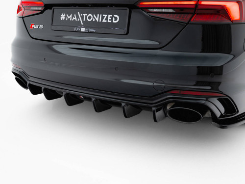 Maxton Rear Valance Audi RS5 Coupe / Sportback F5 Maxton Rear Valance Audi RS5 Coupe / Sportback F5