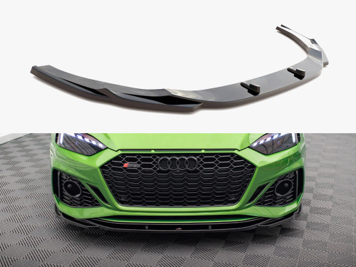 Maxton Front Splitter V.3 Audi RS5 F5 Facelift Maxton Front Splitter V.3 Audi RS5 F5 Facelift