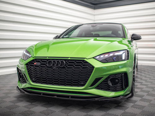 Maxton Front Splitter V.3 Audi RS5 F5 Facelift Maxton Front Splitter V.3 Audi RS5 F5 Facelift
