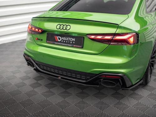 Maxton Central Rear Splitter Audi RS5 F5 Facelift Maxton Central Rear Splitter Audi RS5 F5 Facelift