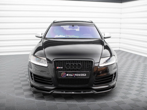 Maxton Front Splitter V.2 Audi RS6 Avant C6 Maxton Front Splitter V.2 Audi RS6 Avant C6