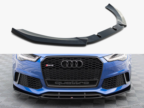 Maxton Front Splitter V.4 Audi RS6 C7 Maxton Front Splitter V.4 Audi RS6 C7