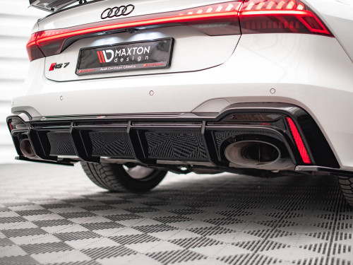 Maxton Rear Valance Audi RS6 C8 / RS7 C8 (Version with towbar) Maxton Rear Valance Audi RS6 C8 / RS7 C8 (Version with towbar)