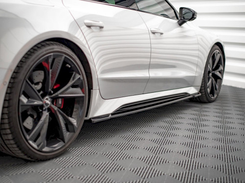 Maxton Side Skirts Splitters V.1 Audi RS6 C8 / RS7 C8 (2019-) Maxton Side Skirts Splitters V.1 Audi RS6 C8 / RS7 C8 (2019-)