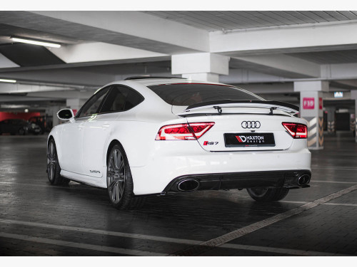Maxton Rear Side Splitters V.2 Audi RS7 C7
