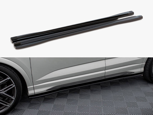 Maxton Side Skirts Diffusers Audi RSQ3 / Q3 S-Line F3 Maxton Side Skirts Diffusers Audi RSQ3 / Q3 S-Line F3