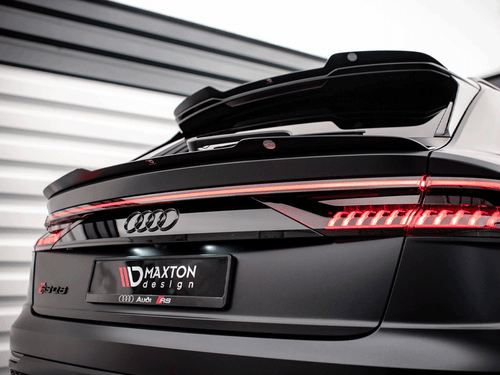 Maxton Lower Spoiler CAP Audi RSQ8 MK1