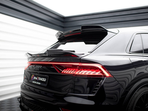 Maxton Lower Spoiler CAP 3D Audi Q8 / RSQ8 / SQ8 / Q8 S-Line Mk1