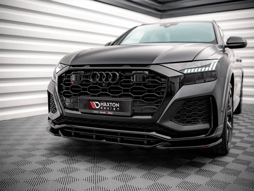 Maxton Front Splitter V.2 Audi RSQ8 Mk1 Maxton Front Splitter V.2 Audi RSQ8 Mk1
