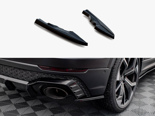 Maxton Rear Side Splitters V.2 Audi RSQ8 Mk1 Maxton Rear Side Splitters V.2 Audi RSQ8 Mk1