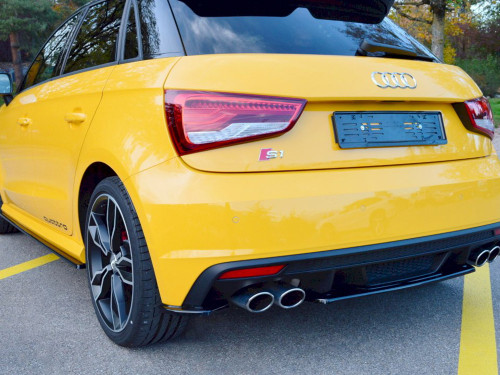 Maxton Rear Side Splitters Audi S1 Mk1 (2014-2018)