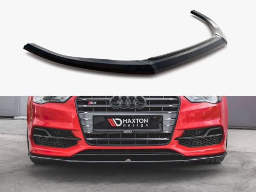 Maxton Front Splitter V.1 Audi S3 / A3 S-Line 8V Sedan / Cabrio (2013-2016) Maxton Front Splitter V.1 Audi S3 / A3 S-Line 8V Sedan / Cabrio (2013-2016)