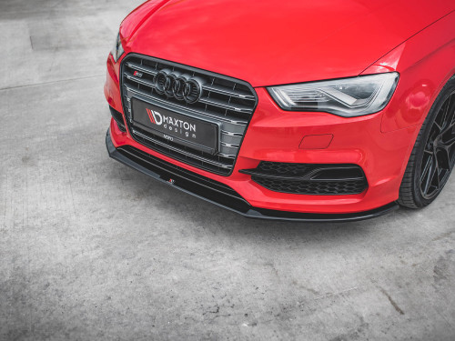 Maxton Front Splitter V.1 Audi S3 / A3 S-Line 8V Sedan / Cabrio (2013-2016) Maxton Front Splitter V.1 Audi S3 / A3 S-Line 8V Sedan / Cabrio (2013-2016)