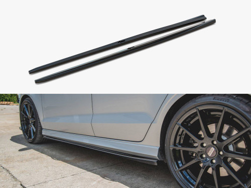 Maxton Side Skirts Diffusers V.2 Audi S3 Sedan 8V Facelift (2016-2020) Maxton Side Skirts Diffusers V.2 Audi S3 Sedan 8V Facelift (2016-2020)