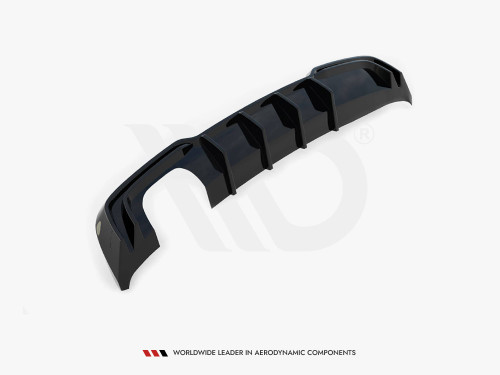 Maxton Rear Valance Audi A3 S-Line Sportback 8V Facelift (Version with dual exhausts on one side) Maxton Rear Valance Audi A3 S-Line Sportback 8V Facelift (Version with dual exhausts on one side)
