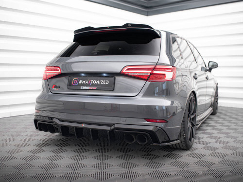 Maxton Rear Side Splitters V.2 Audi S3 / A3 S-Line Sportback 8V Facelift Maxton Rear Side Splitters V.2 Audi S3 / A3 S-Line Sportback 8V Facelift