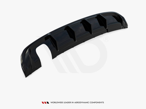 Maxton Rear Valance Audi A3 S-Line Sportback 8V (Version with single exhaust tips on one side) Maxton Rear Valance Audi A3 S-Line Sportback 8V (Version with single exhaust tips on one side)