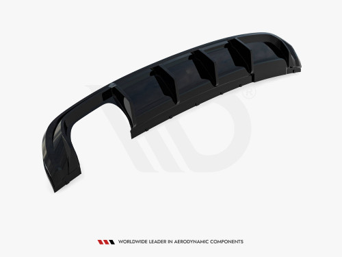 Maxton Rear Valance Audi A3 S-Line Sportback 8V (Version with dual exhausts tips on one side) Maxton Rear Valance Audi A3 S-Line Sportback 8V (Version with dual exhausts tips on one side)