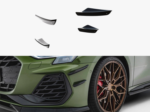Maxton Front Bumper Wings (Canards) Audi S3 Sportback / A3 S-Line Sportback 8Y Facelift Maxton Front Bumper Wings (Canards) Audi S3 Sportback / A3 S-Line Sportback 8Y Facelift