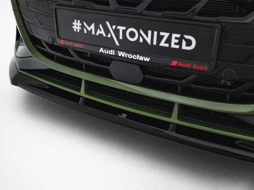 Maxton Front Splitter V.1 Audi S3 Sportback / A3 S-Line Sportback 8Y Facelift