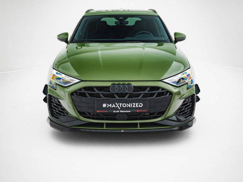 Maxton Front Splitter V.2 Audi S3 Sportback / A3 S-Line Sportback 8Y Facelift