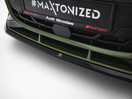 Maxton Front Splitter V.2 Audi S3 Sportback / A3 S-Line Sportback 8Y Facelift Maxton Front Splitter V.2 Audi S3 Sportback / A3 S-Line Sportback 8Y Facelift