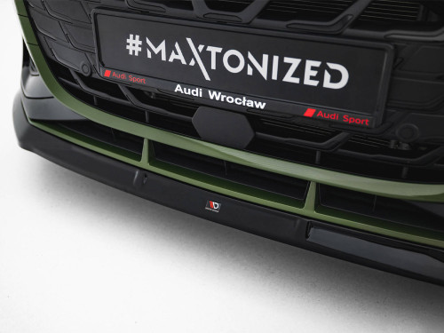 Maxton Front Splitter V.3 Audi S3 Sportback / A3 S-Line Sportback 8Y Facelift Maxton Front Splitter V.3 Audi S3 Sportback / A3 S-Line Sportback 8Y Facelift