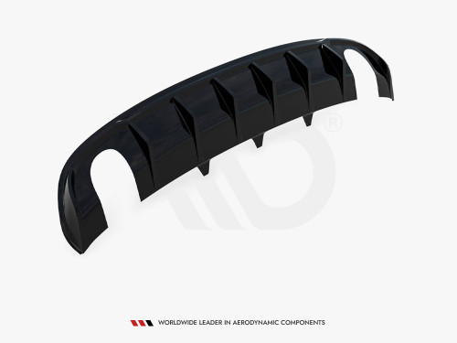 Maxton Rear Valance Audi A4 S-Line Sedan B8 (Version with single exhaust tips on both sides) Maxton Rear Valance Audi A4 S-Line Sedan B8 (Version with single exhaust tips on both sides)