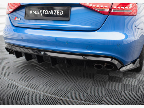 Maxton Rear Valance Audi S4 Sedan B8