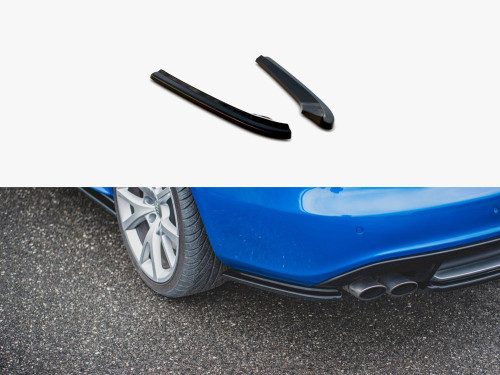 Maxton Rear Side Splitters Audi S4 / A4 S-Line B8 Sedan