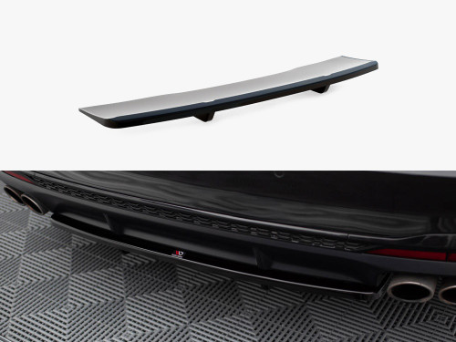 Maxton Central Rear Splitter (Vertical Bars) Audi S4 B9 Facelift Maxton Central Rear Splitter (Vertical Bars) Audi S4 B9 Facelift