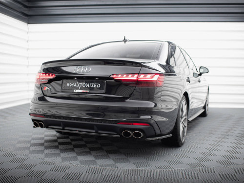 Maxton Central Rear Splitter (Vertical Bars) Audi S4 B9 Facelift Maxton Central Rear Splitter (Vertical Bars) Audi S4 B9 Facelift