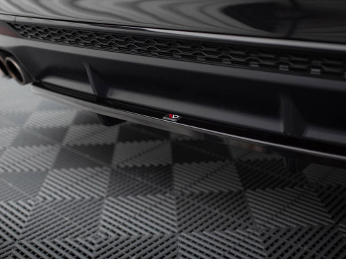 Maxton Central Rear Splitter (Vertical Bars) Audi S4 B9 Facelift Maxton Central Rear Splitter (Vertical Bars) Audi S4 B9 Facelift